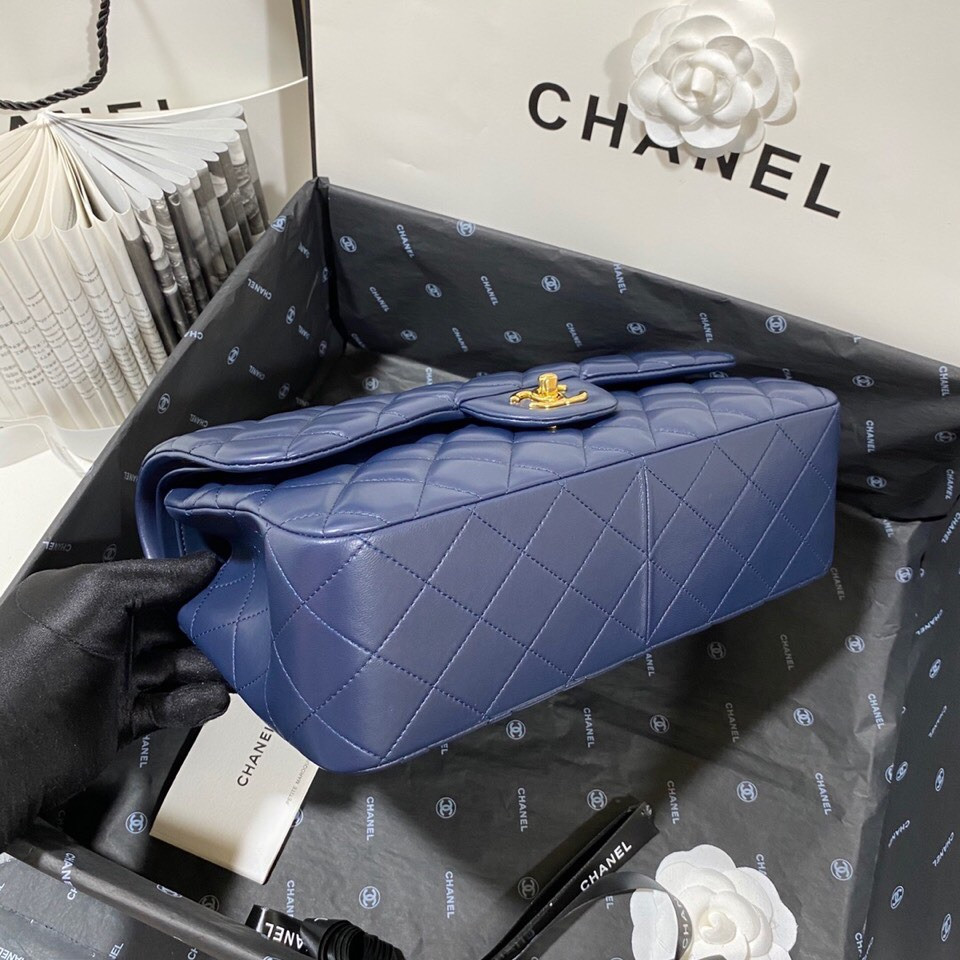 Ch**el classic flap jumbo 30cm cf 19.5×30×10cm