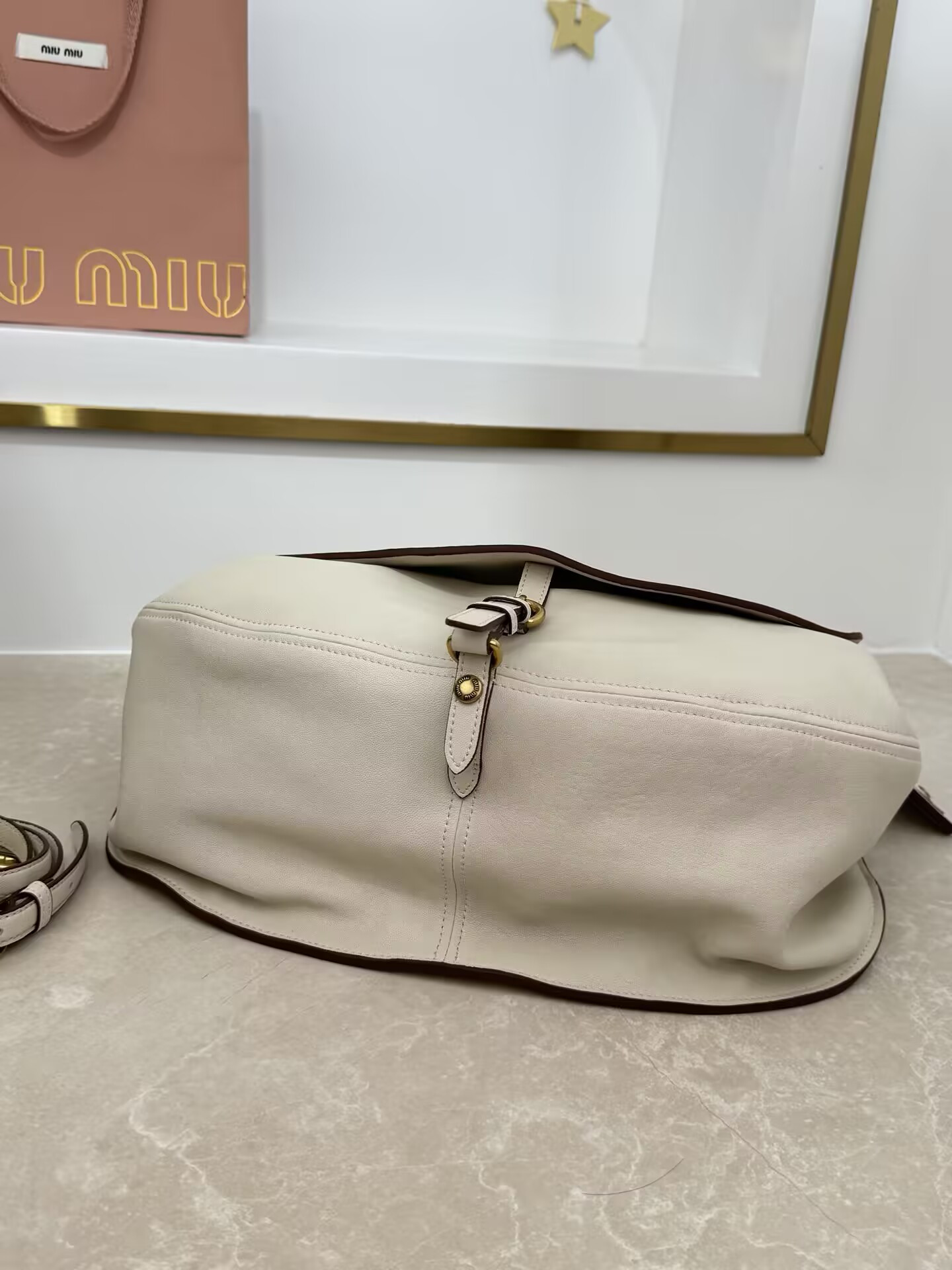 M1v M1v Rendez-vous Leather Bag 33x39.5x15cm
