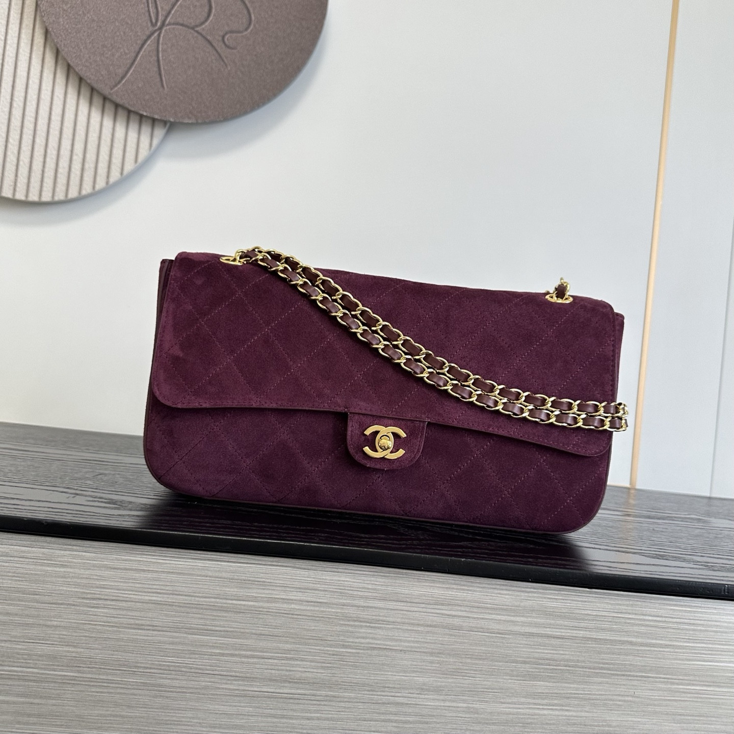 Ch**el Maxi Flap Handbag AS6281 19.5x32x10cm
