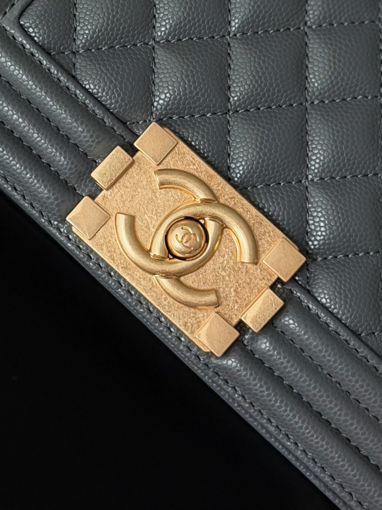 Ch**el boy handbag 12x20x7cm