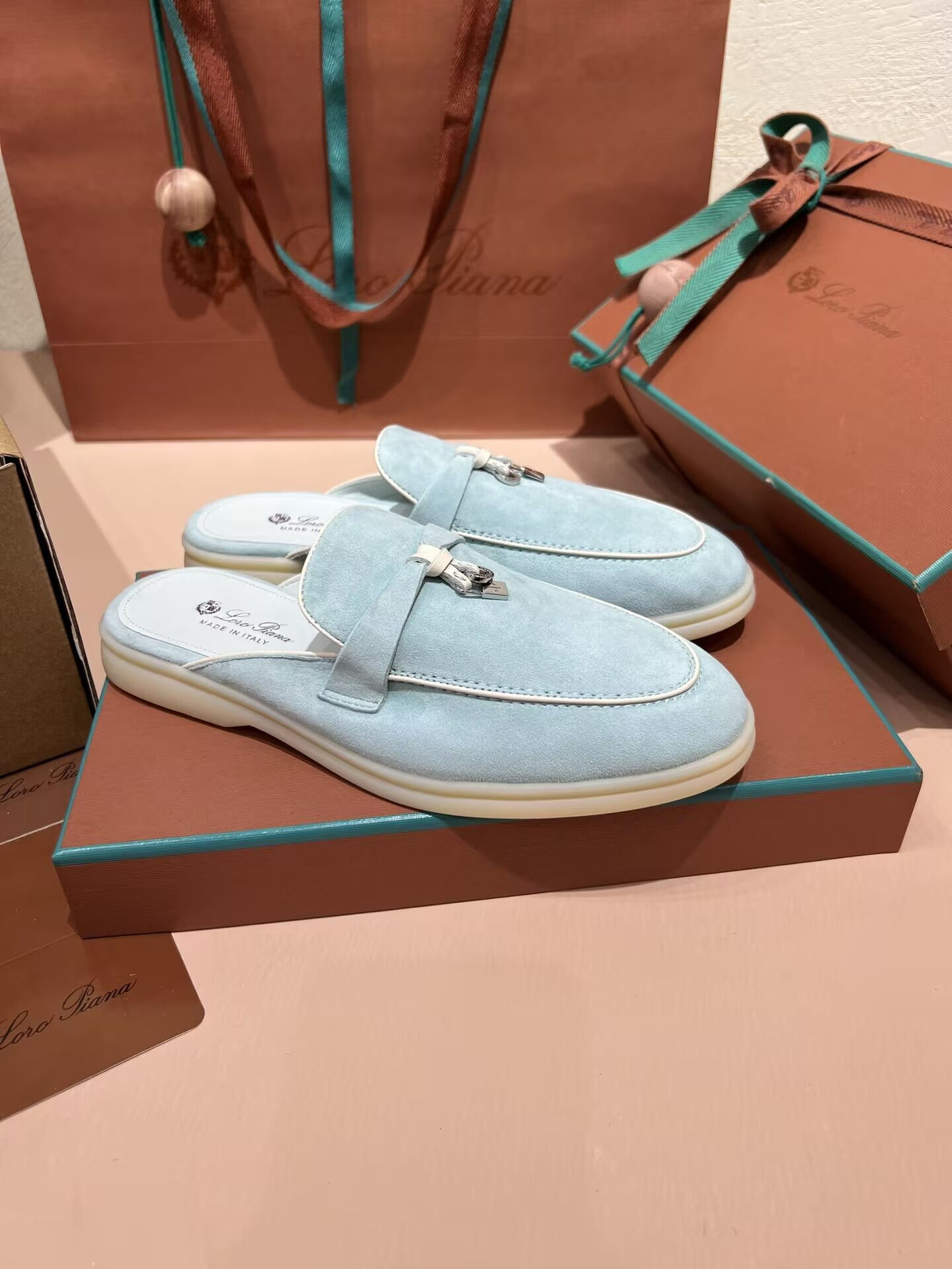 UA L0r0 P1ana Babouche Charms Walk Loafers