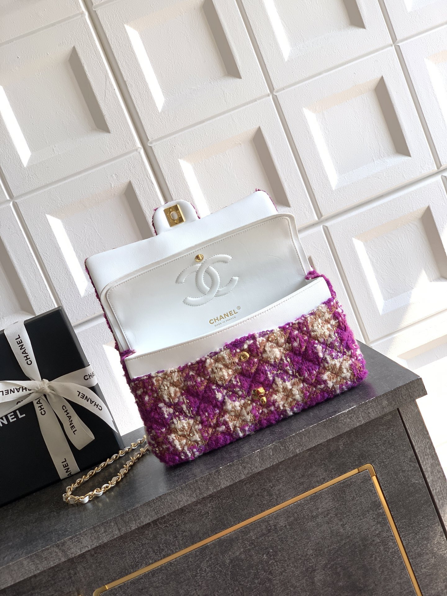 Ch**el flap bag 25x15x6.5cm
