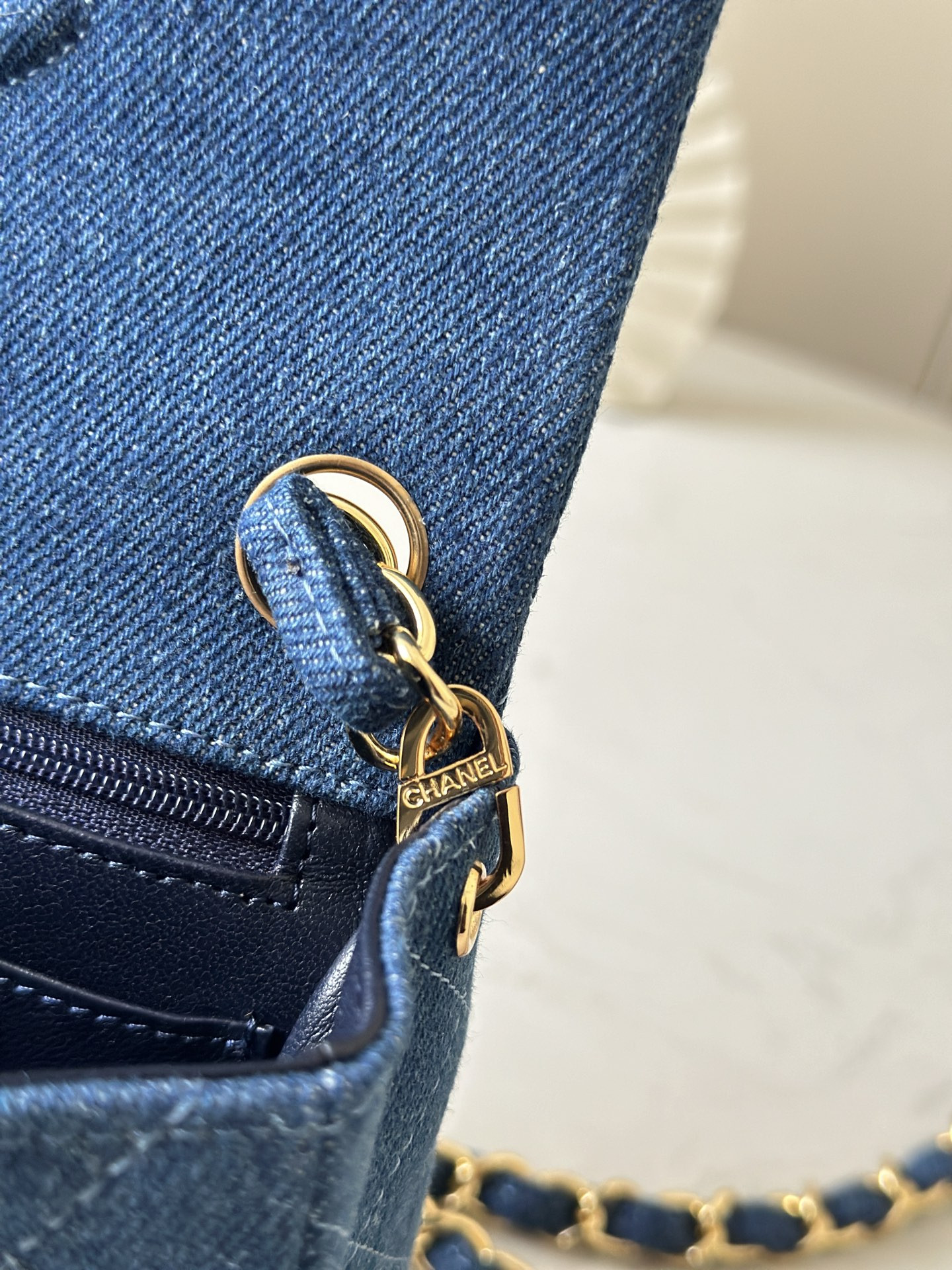 Ch**el Mini Square Flap Bag 17.5cm