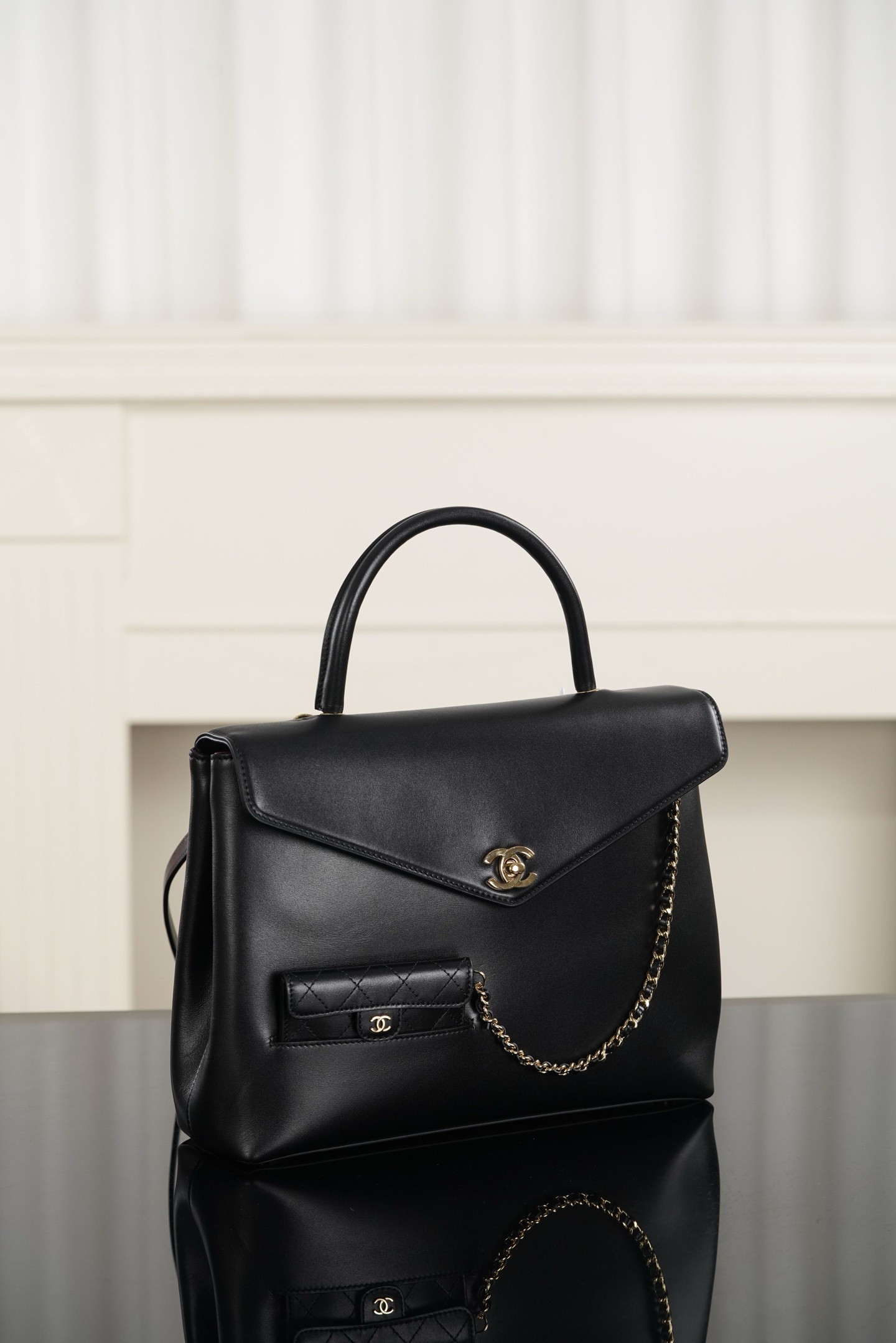 Ch**el Flap Briefcase Bag AS6309 31x29x9cm