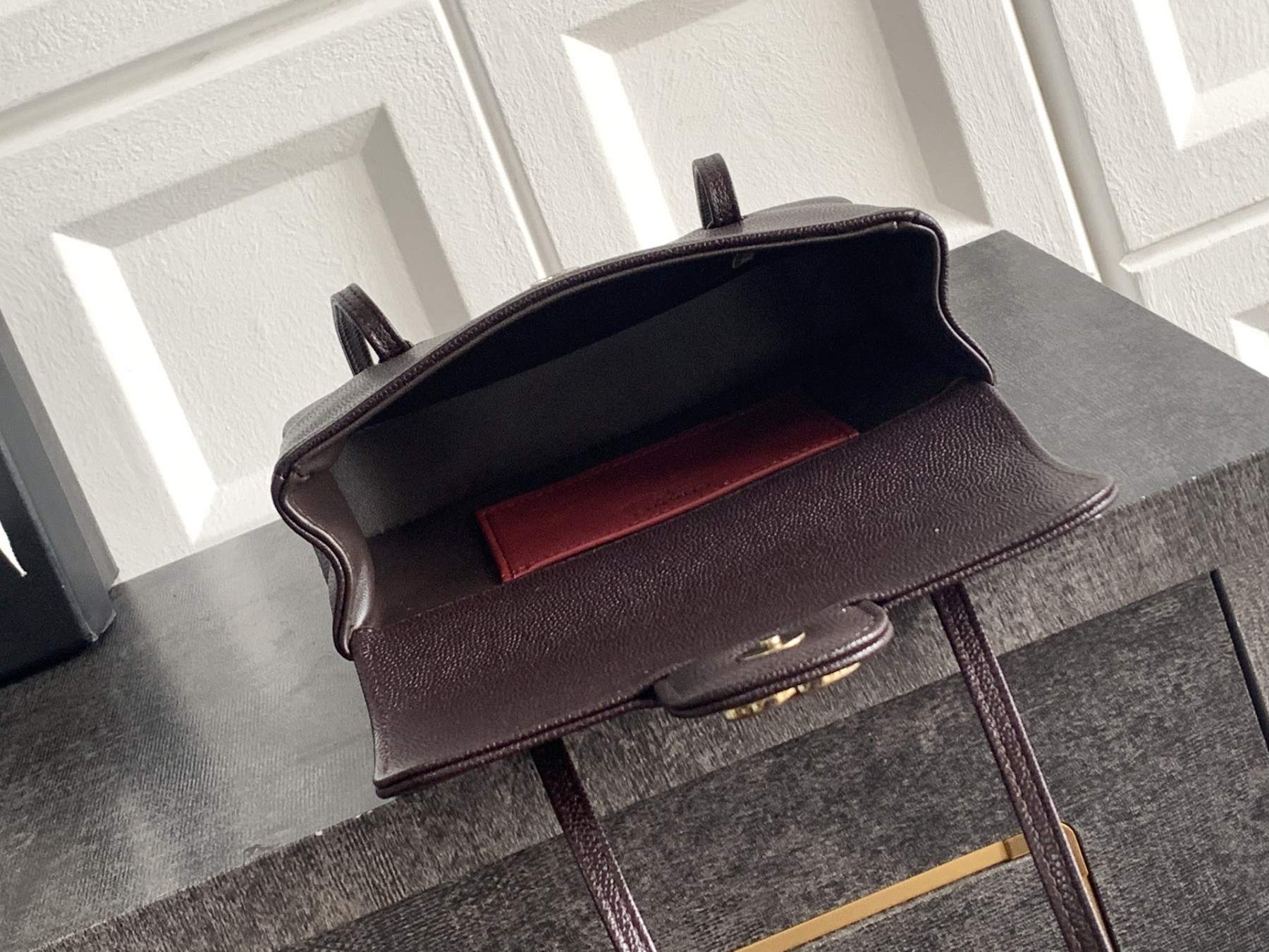 Ch**el flap bag 11.5x17x5cm