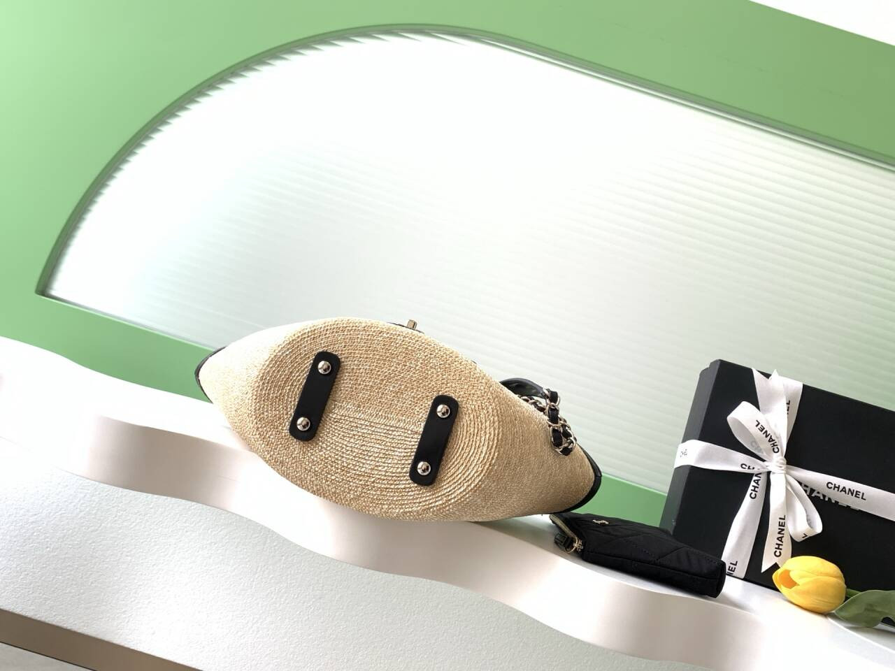 Chanel Shopping Bag 18x41x13cm