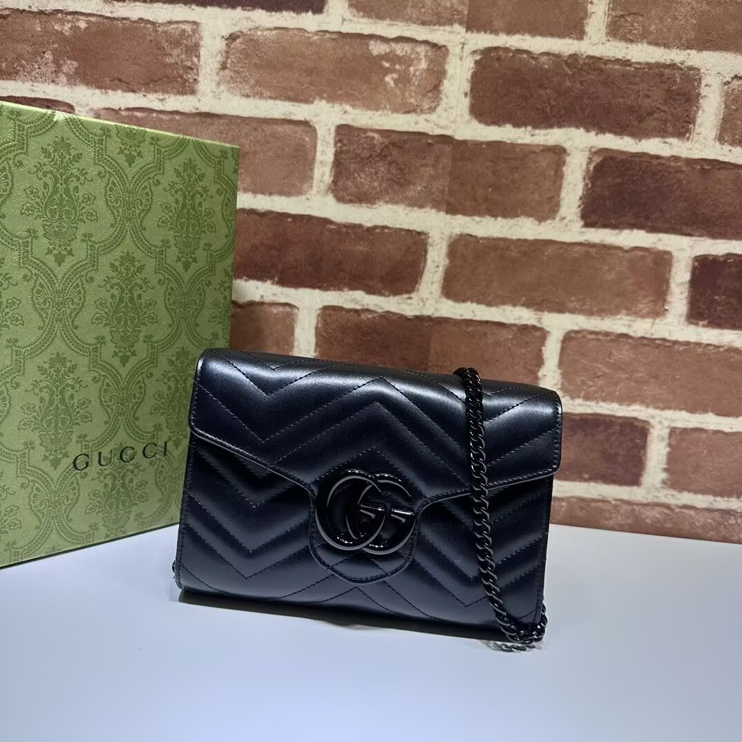 Gvc*1 GG Marmont wallet on chain 20x13x6cm