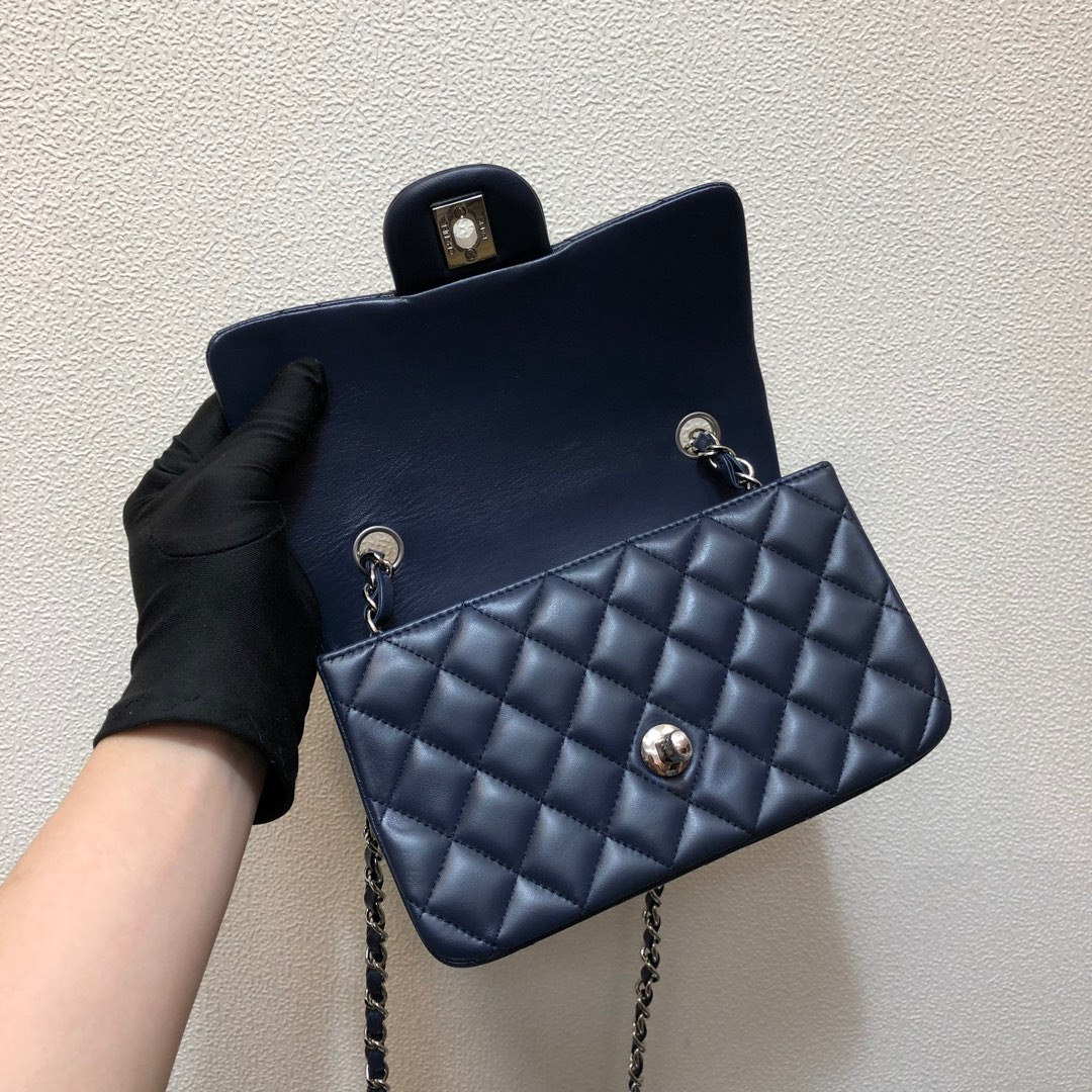 Ch**el MINI FLAP BAG 12 × 20 × 6 cm