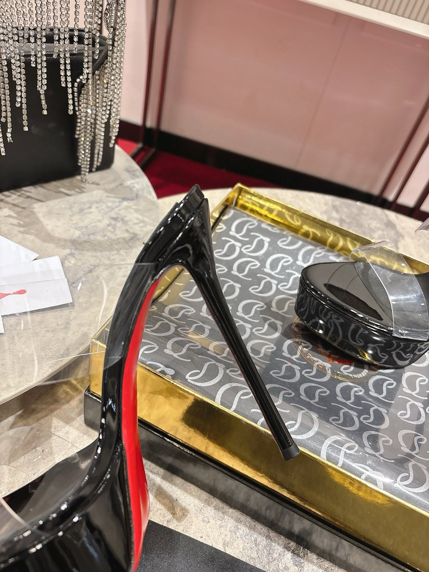 UA Chr1st1an Louboutin Just Nothing Alta 150mm