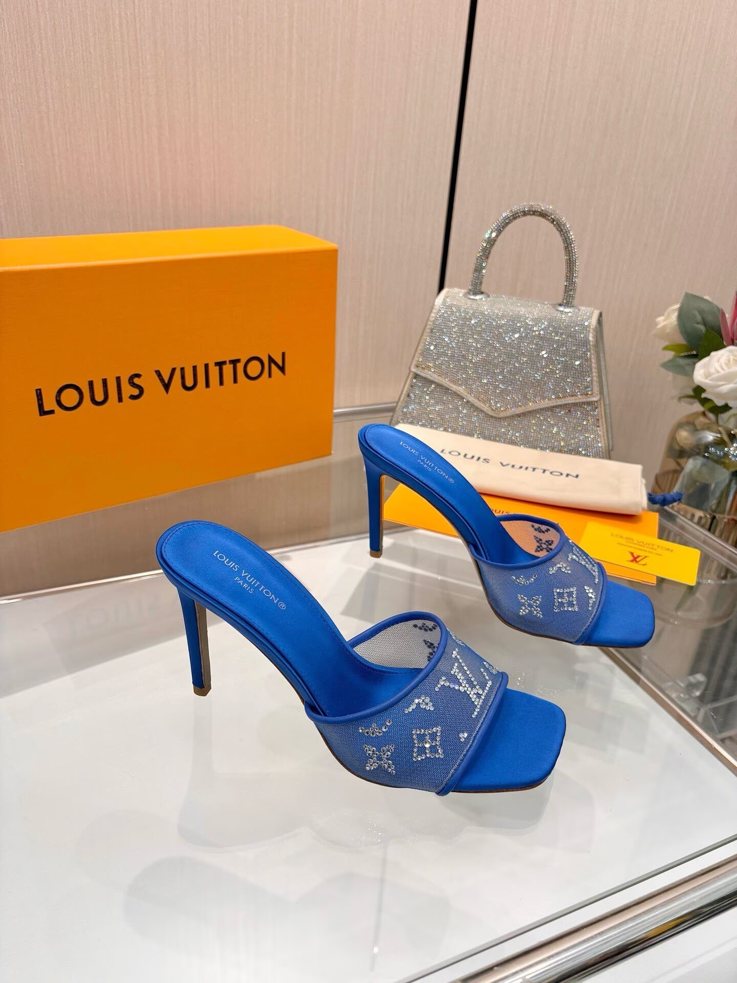 UA LV Gala Mule 9cm Heel