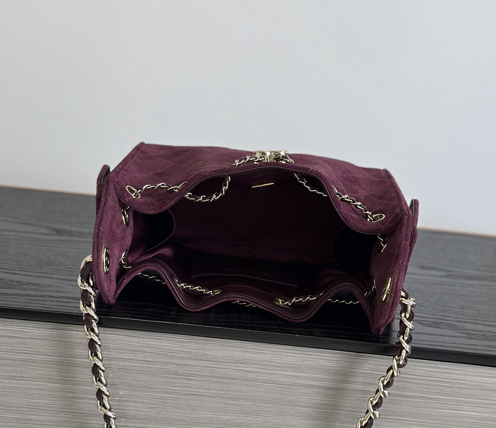 Ch**el 25C Bucket Bag AS5293 26x30x14cm