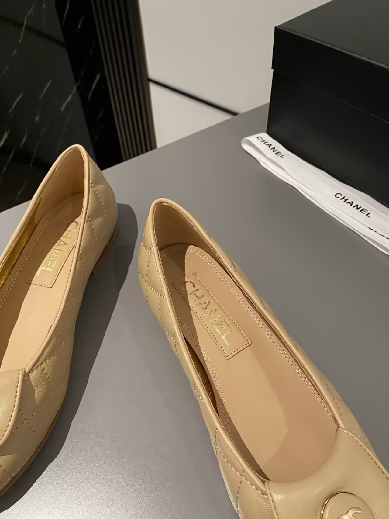 UA Ch**el Ballet Flats
