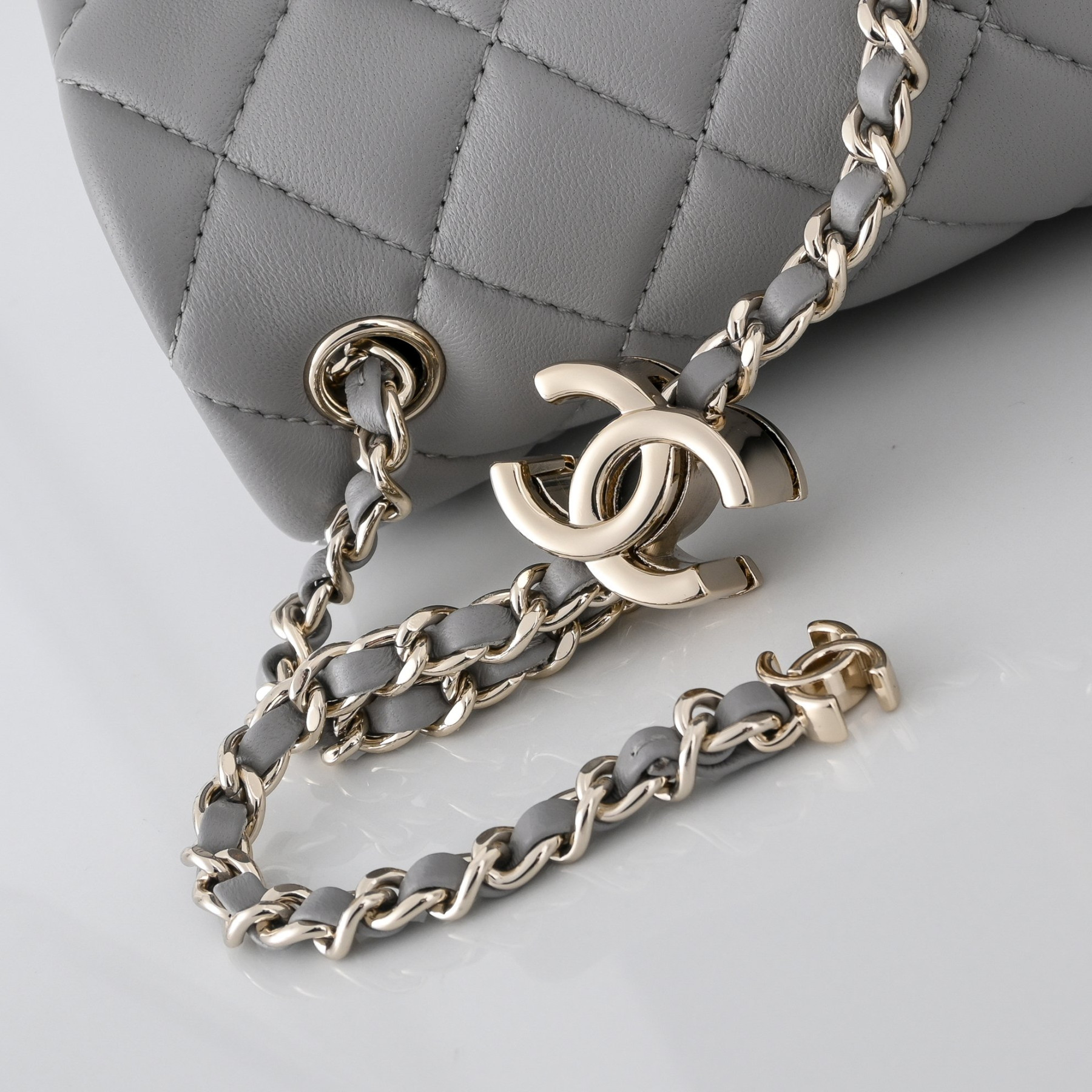 Ch**el classic flap handbag cf as5759 20x13x7cm