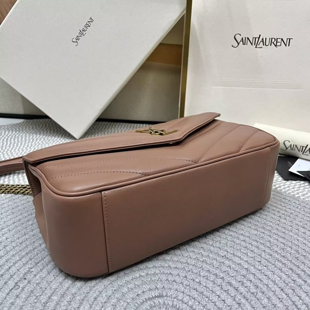 Y51 LOULOU MEDIUM IN MATELASSÉ LAMBSKIN 29x17x8cm