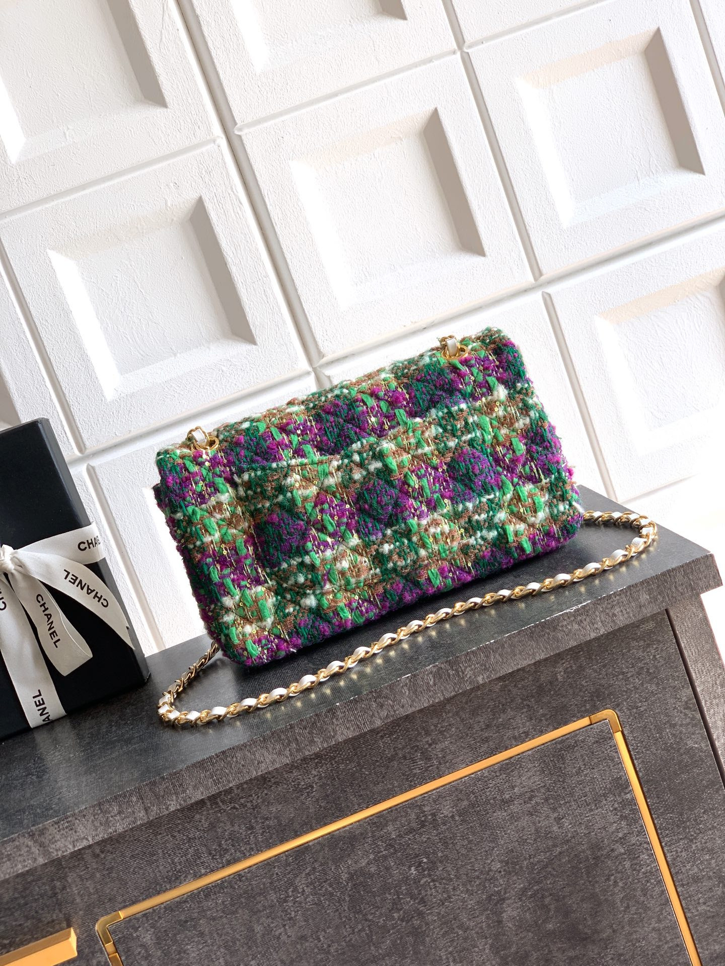 Ch**el flap bag 25x15x6.5cm
