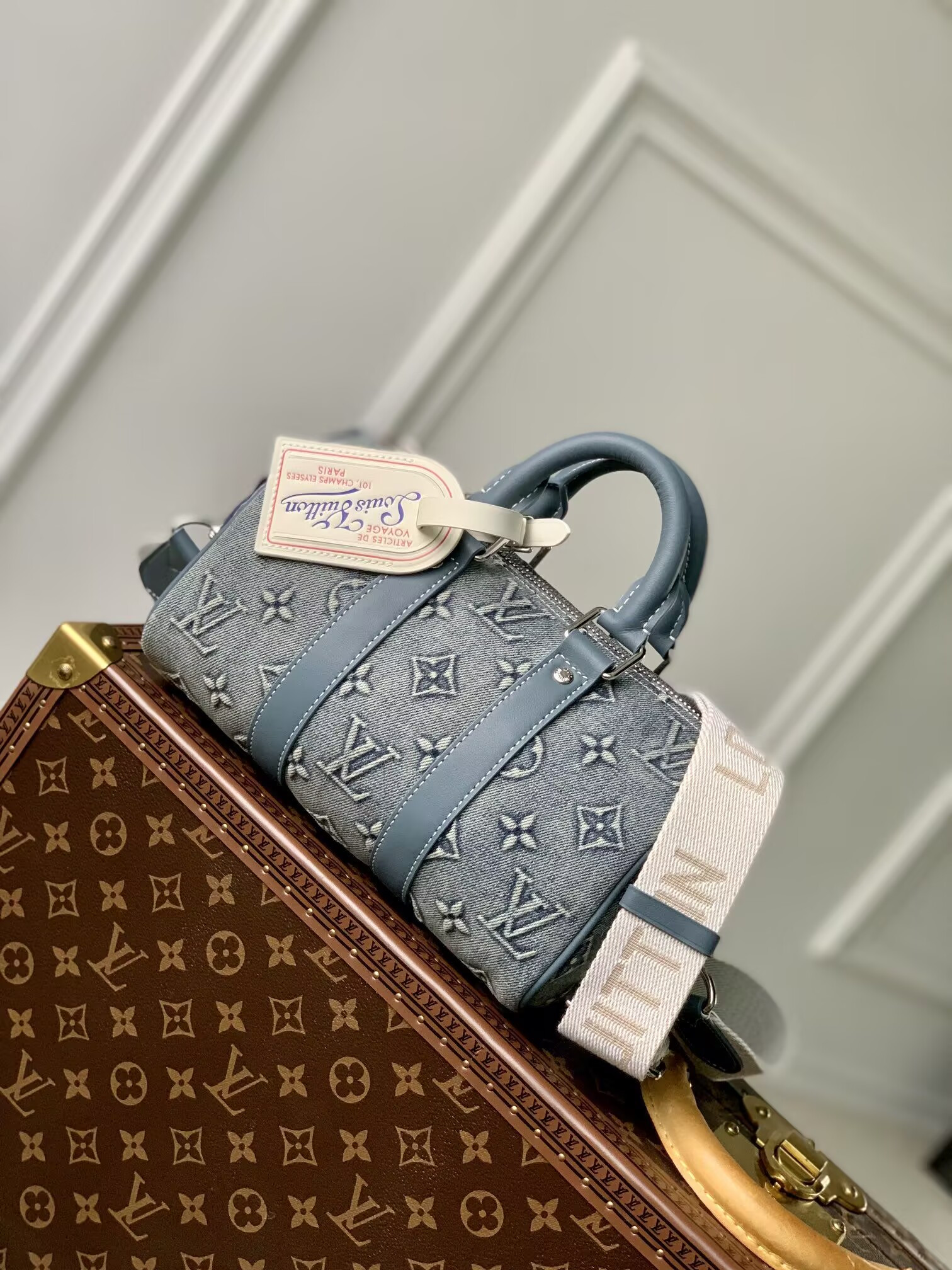 LV Keepall Bandoulière 25 M22762 25 x 15 x 11 cm