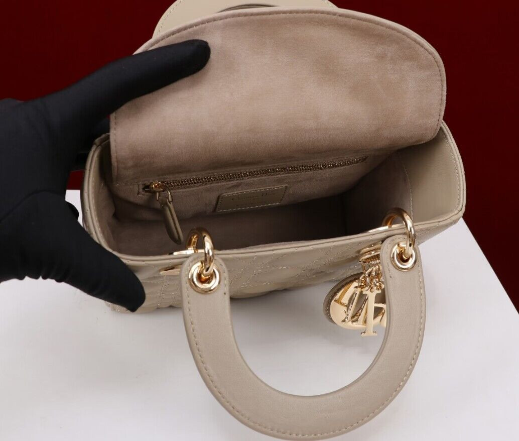 Small Lady D10r My ABCD10r Bag Sand Colored 20 x 17 x 8 cm