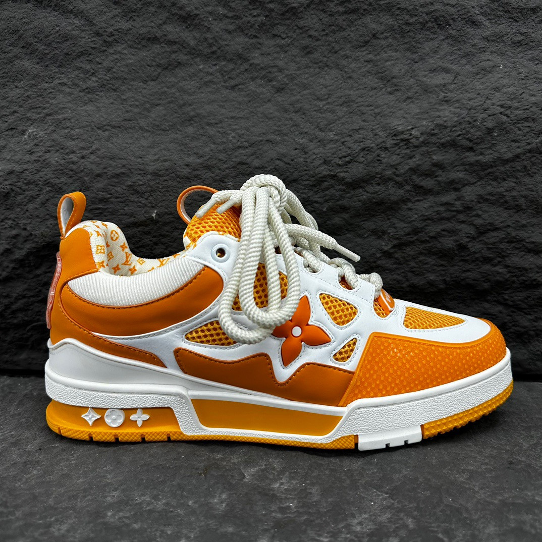 UA LV Trainer Skate Sneaker Yellow White