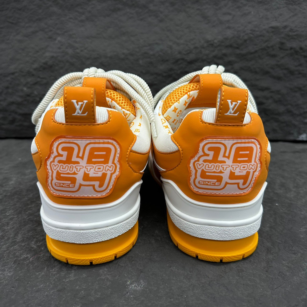 UA LV Trainer Skate Sneaker Yellow White