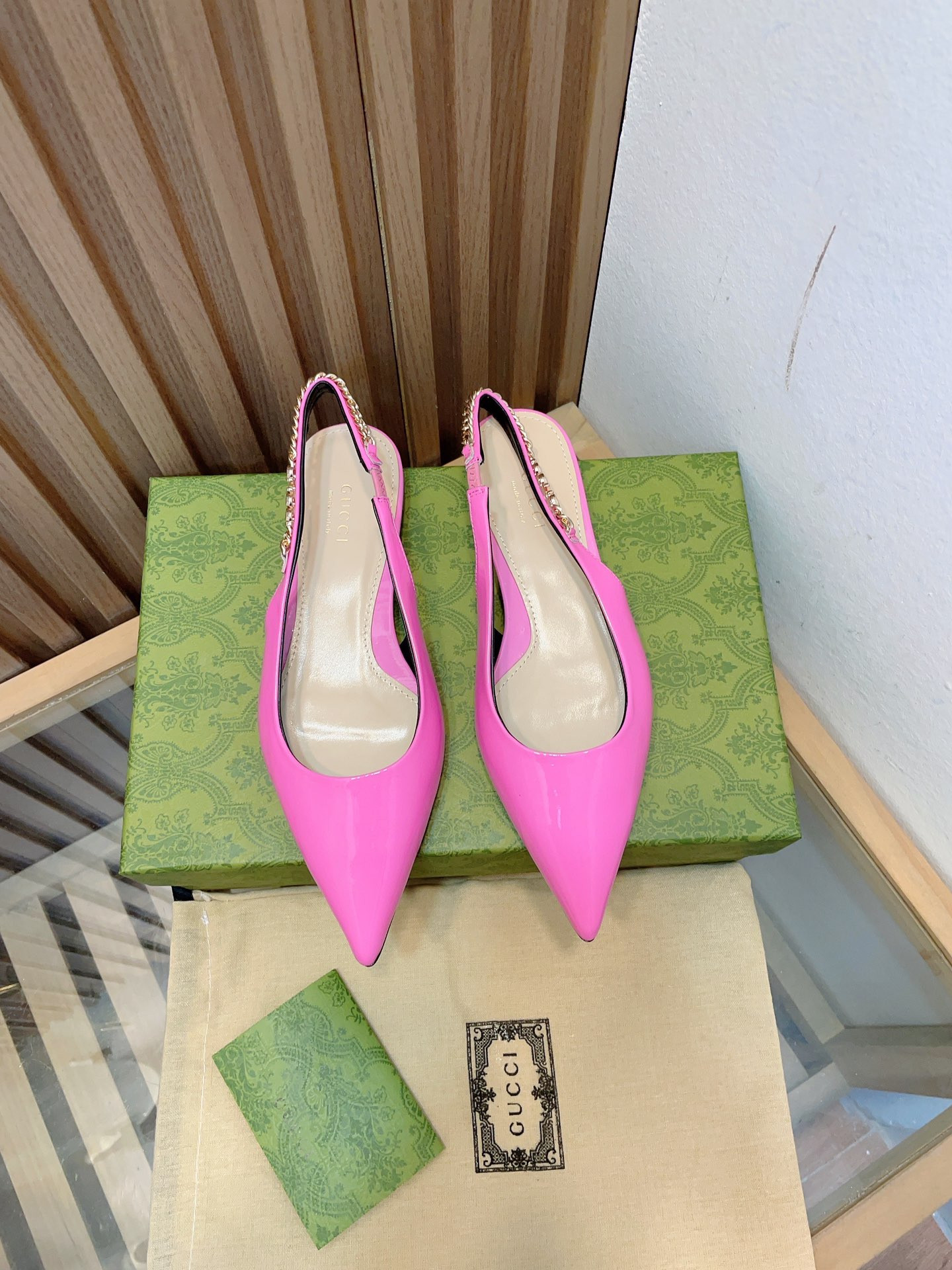 Gvc*1 SIGNORIA SLINGBACK PUMP flat shoes