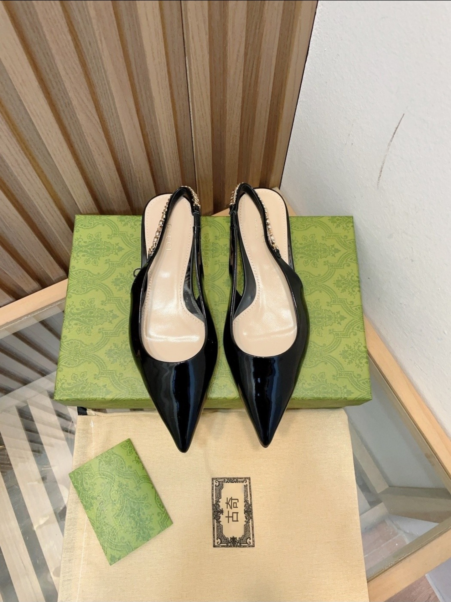 Gvc*1 SIGNORIA SLINGBACK PUMP flat shoes