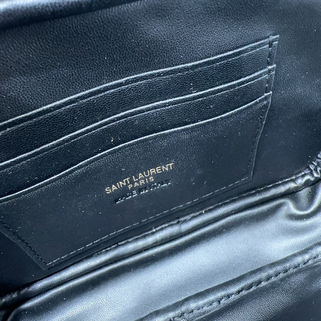 Y51 MINI LOU IN QUILTED LEATHER 7.5 X 4.1 X 2 INCHES