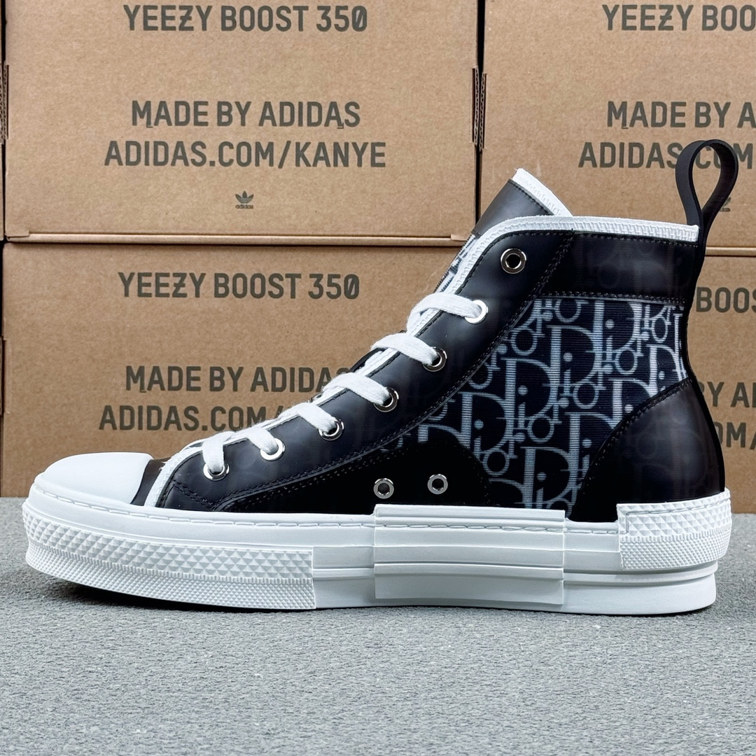 UA D10r B23 High Black White