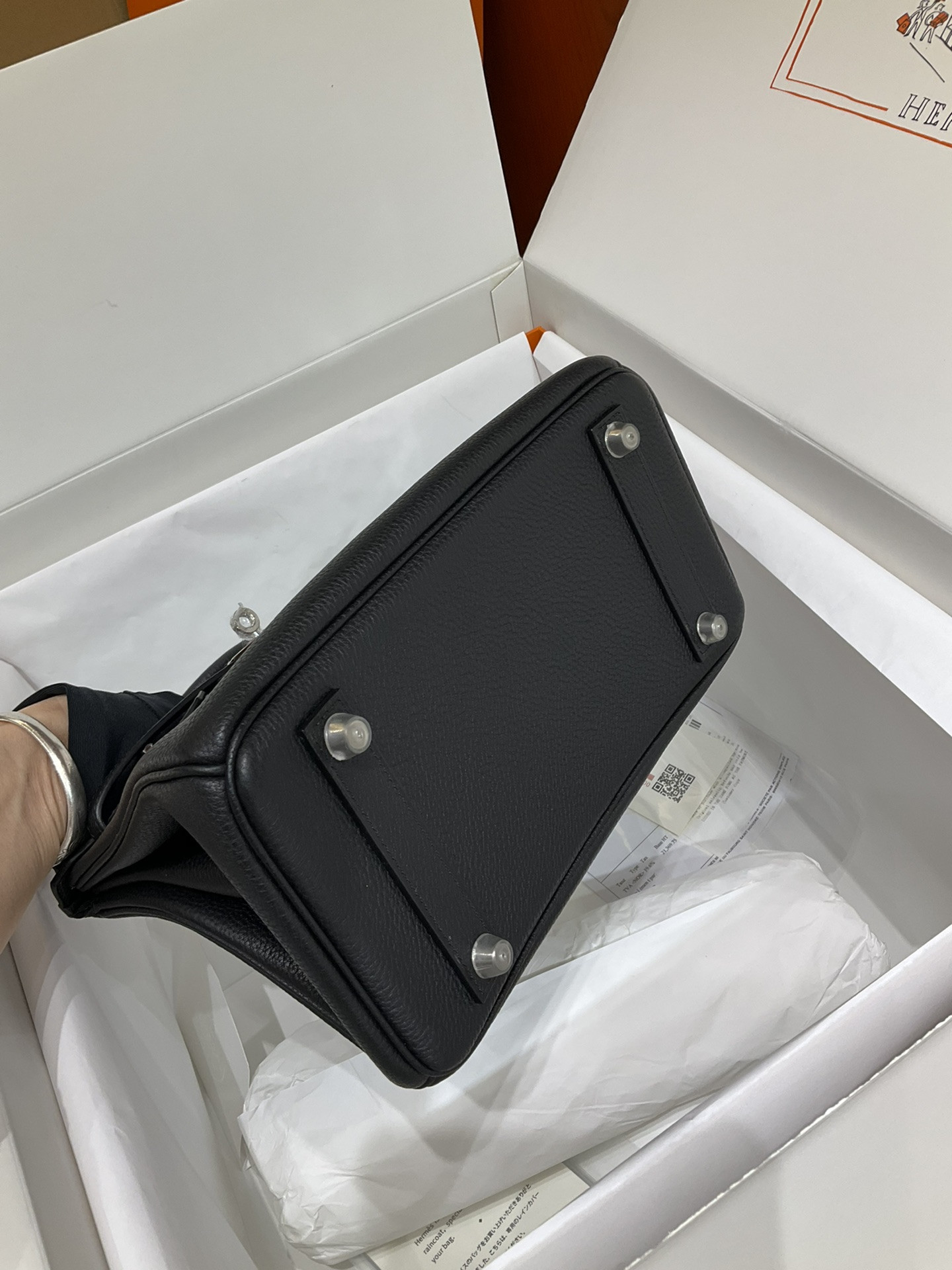 H**me5 BIRKIN Silver 25 30 35