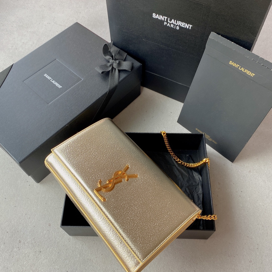 Y51 KATE SMALL IN METALLIC LEATHER 20x12x5cm