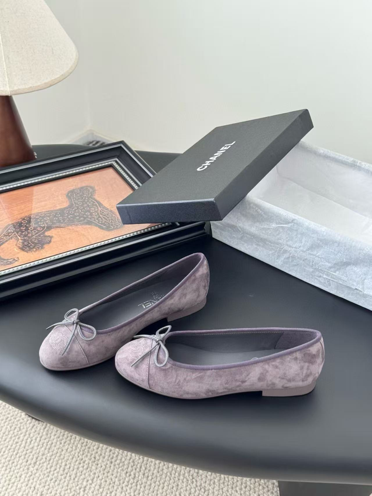 UA Ch**el Ballet flats