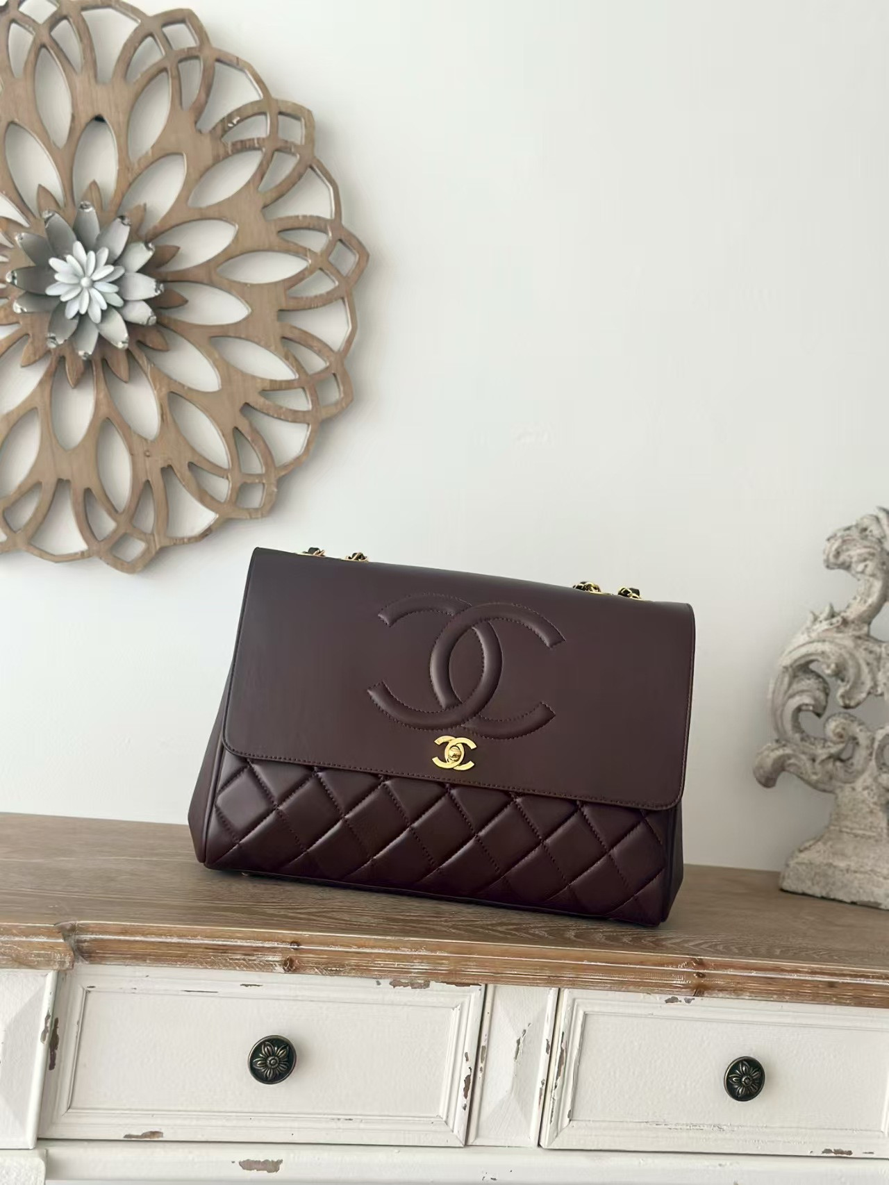 Ch**el shoulder chain bag 33x11x23cm