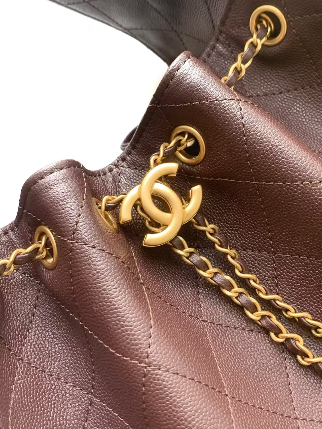 Ch**el 25C Bucket Bag 26x30x14cm