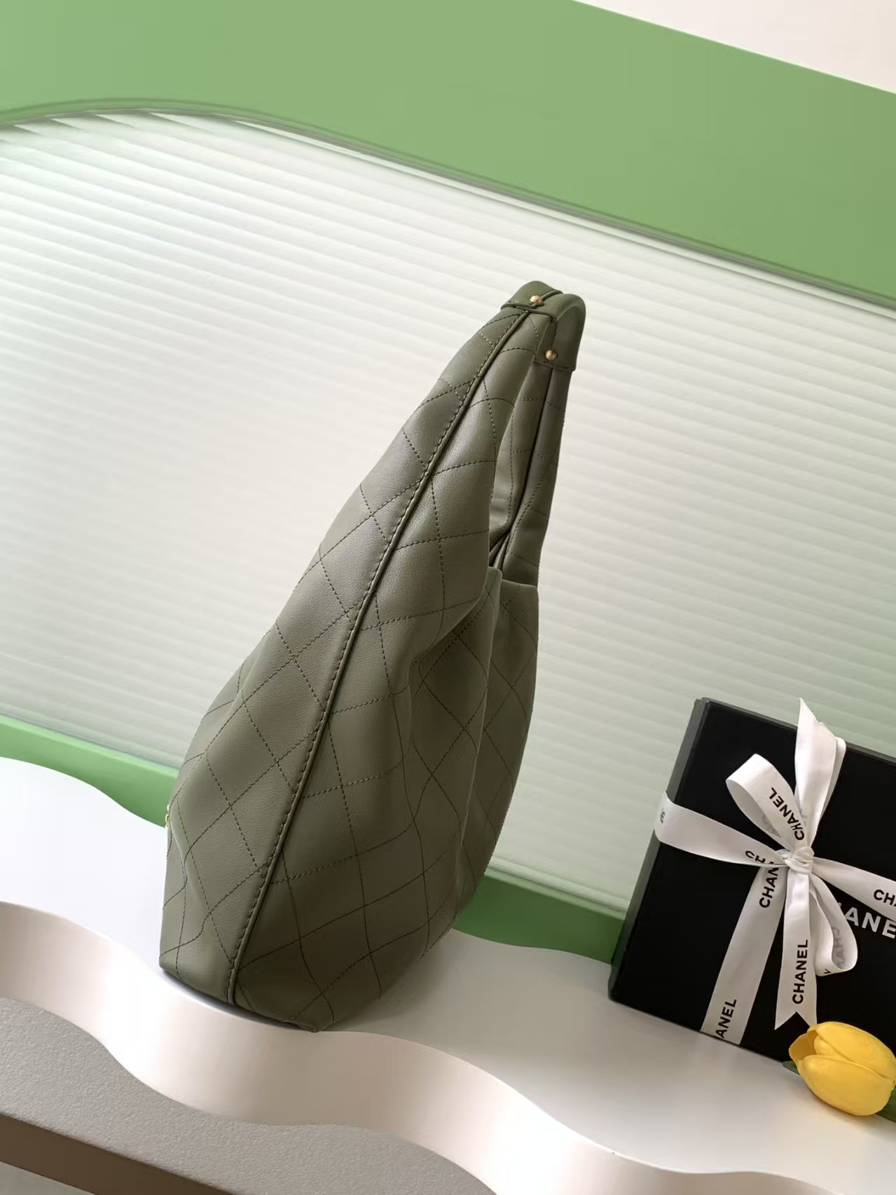 Ch**el Large Hobo Bag 30x12x45cm