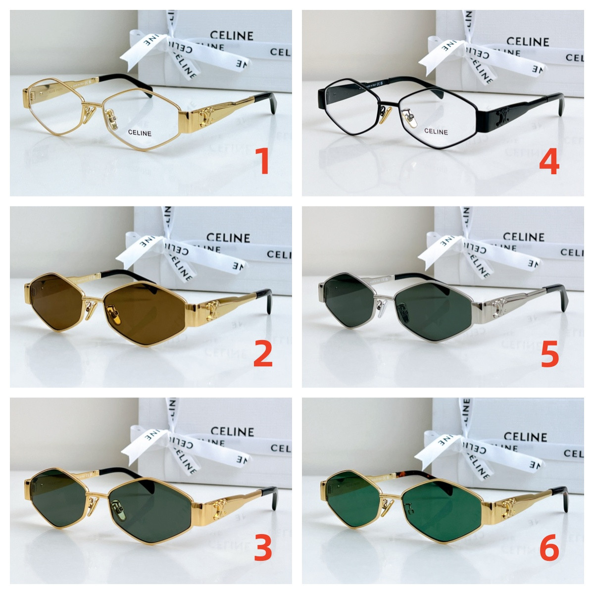 Ce1i*e Glasses CL40254U 58-16-145