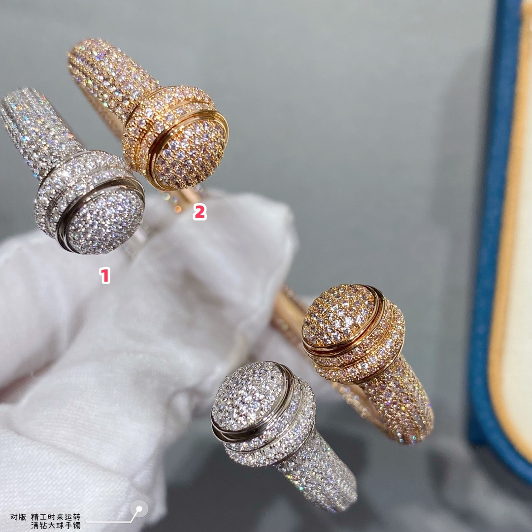 Piaget fully D1am0nd-encrusted large ball Bracelet