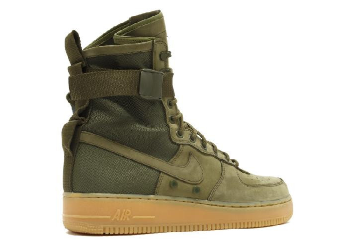UA SF AIR FORCE ONCE HIGH SPECIAL FIELD URBAN UTILITY FADED OLIVE
