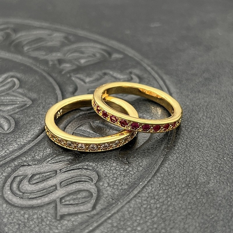 Ch*0me He**ts 3mm Cross Ring