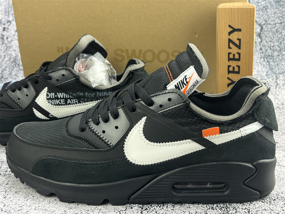 UA THE 10 OFF WHITE NIKE AIR MAX 90 BLACK