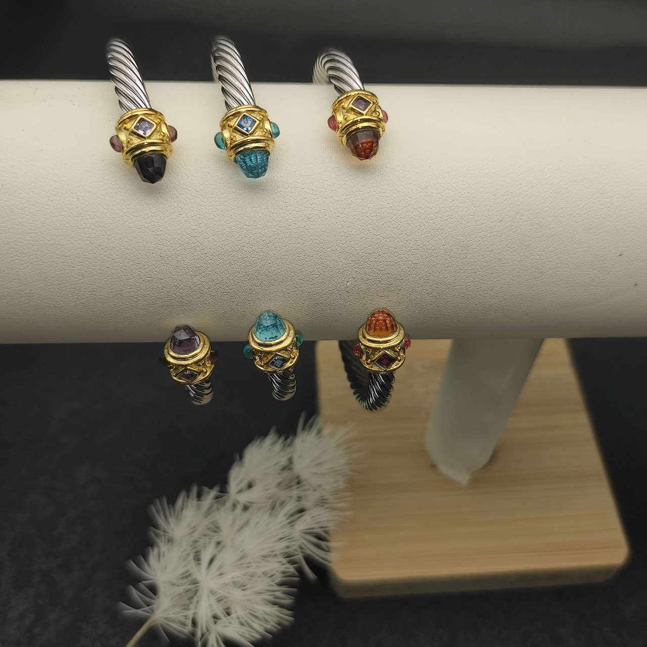 David Yurman 5mm Wrap Bracelet(wrist circumference 15-20cm)