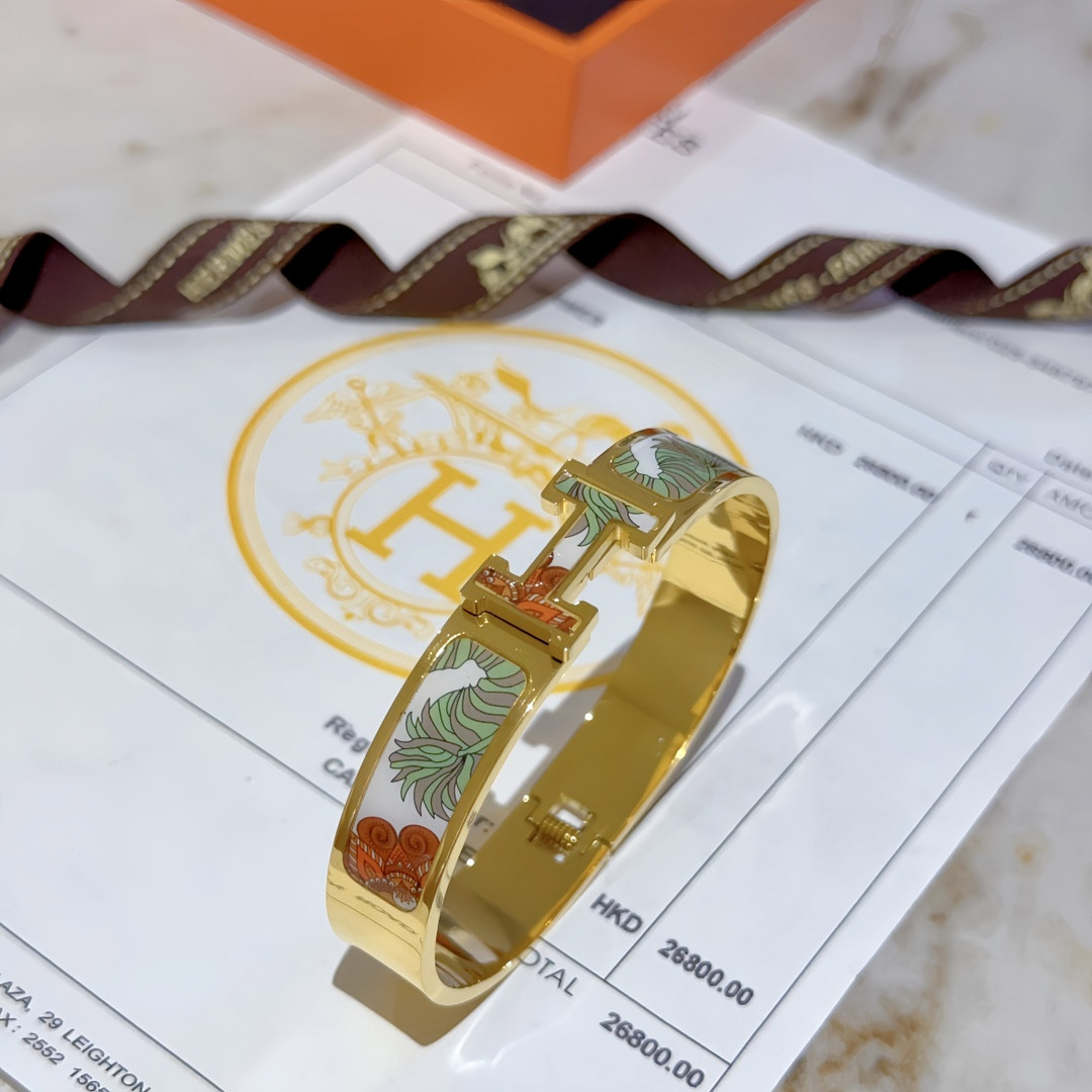 Hermes enamel Bracelet