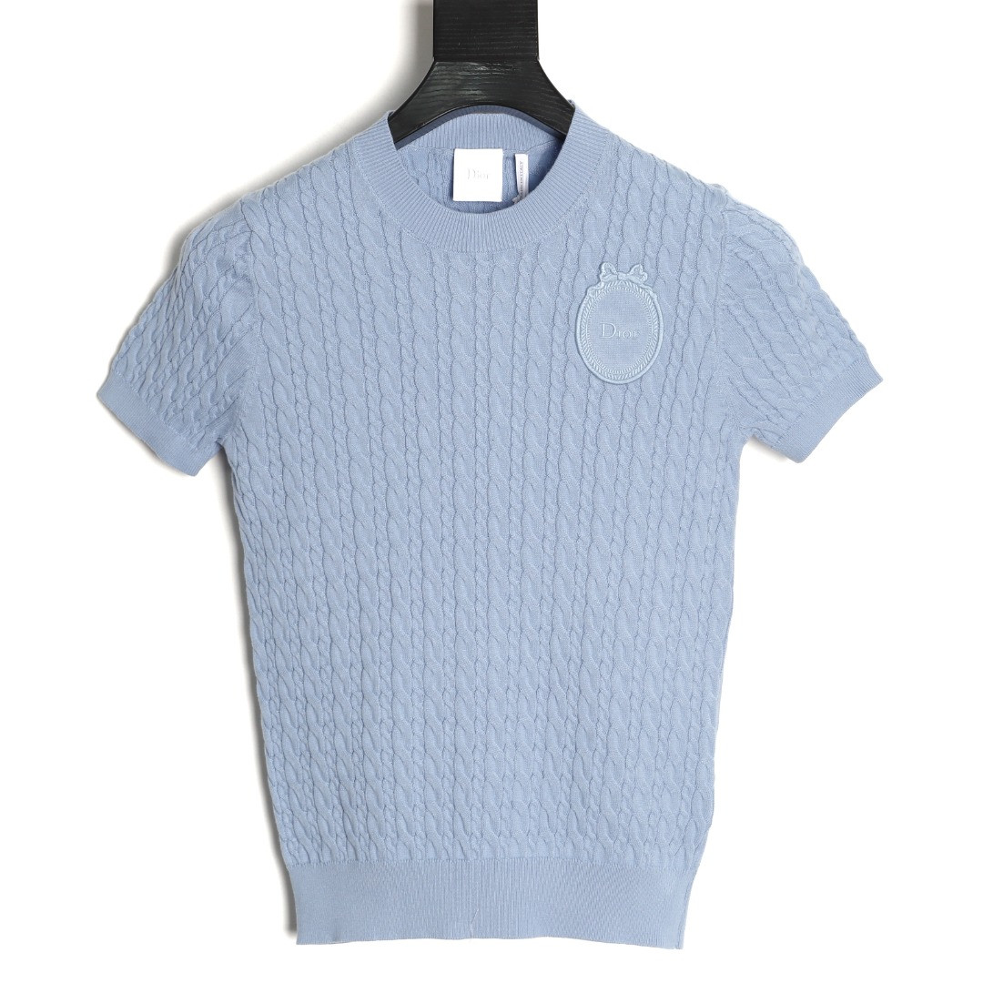 D10r cd 26ss women's knitting short-sleeved polo shirt