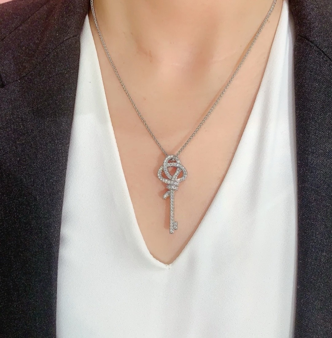Tiffany & Co. Key Necklace