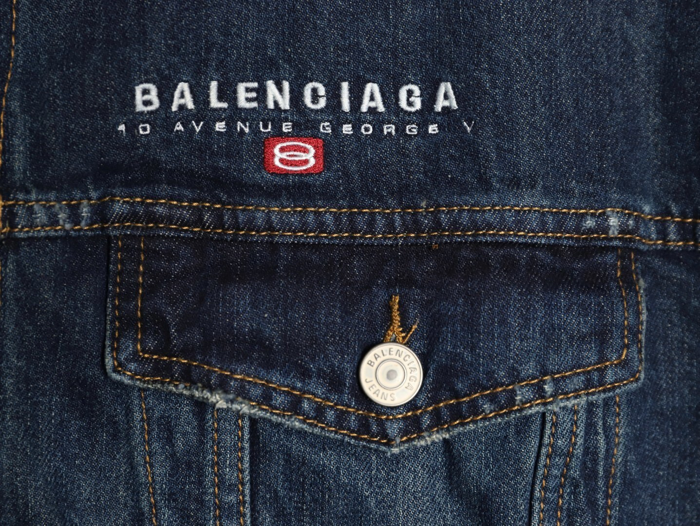 Ba1en*iaga 25Fw Denim Coats