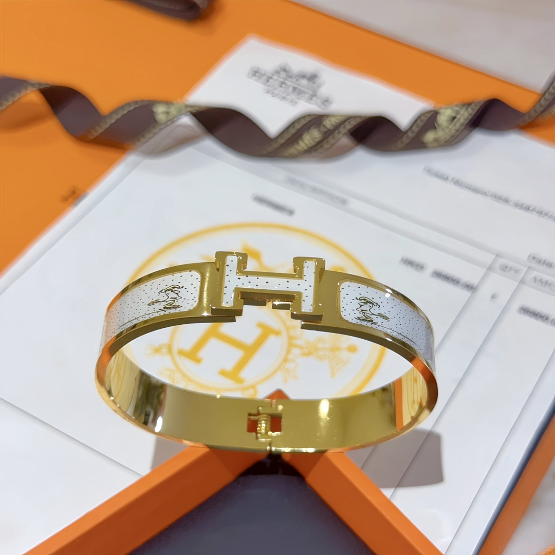 Hermes enamel Bracelet