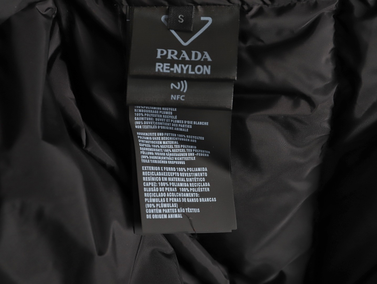 Prada Short Puffer jacket