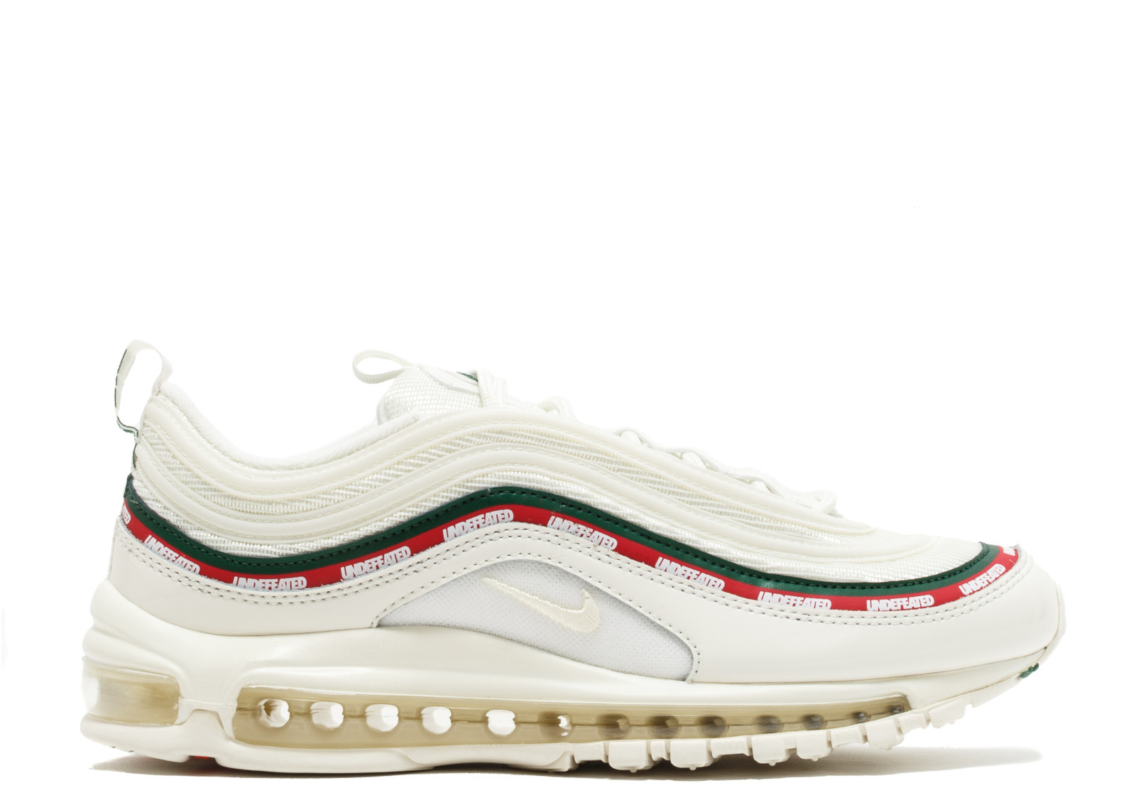 UA NIKE AIR MAX 97 UNDEFEATED WHITE