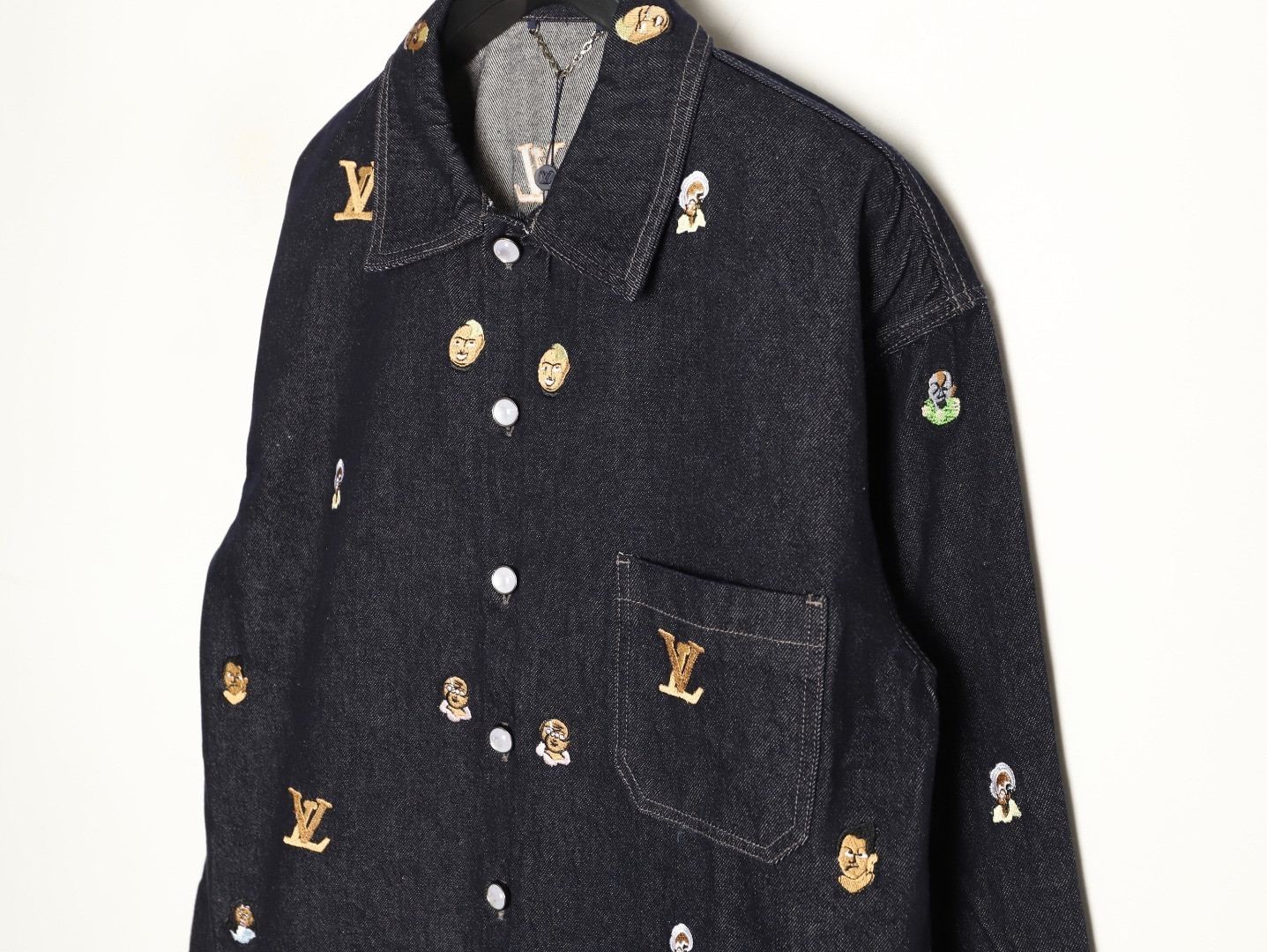 L0vis Vvtt0n LV Denim Coats Suit