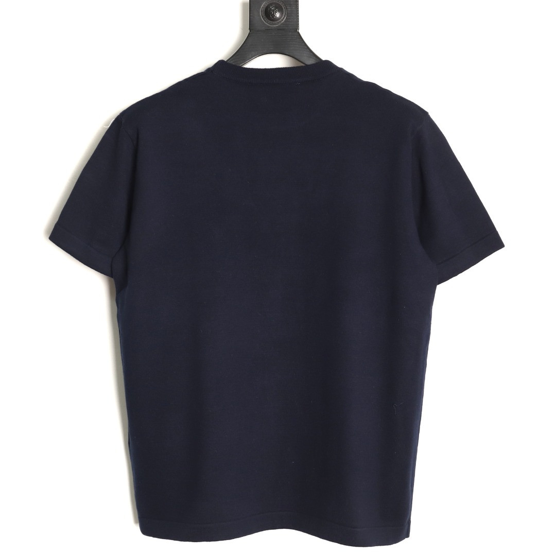 l0vis Vvtt0n knitting short-sleeved t-shirt