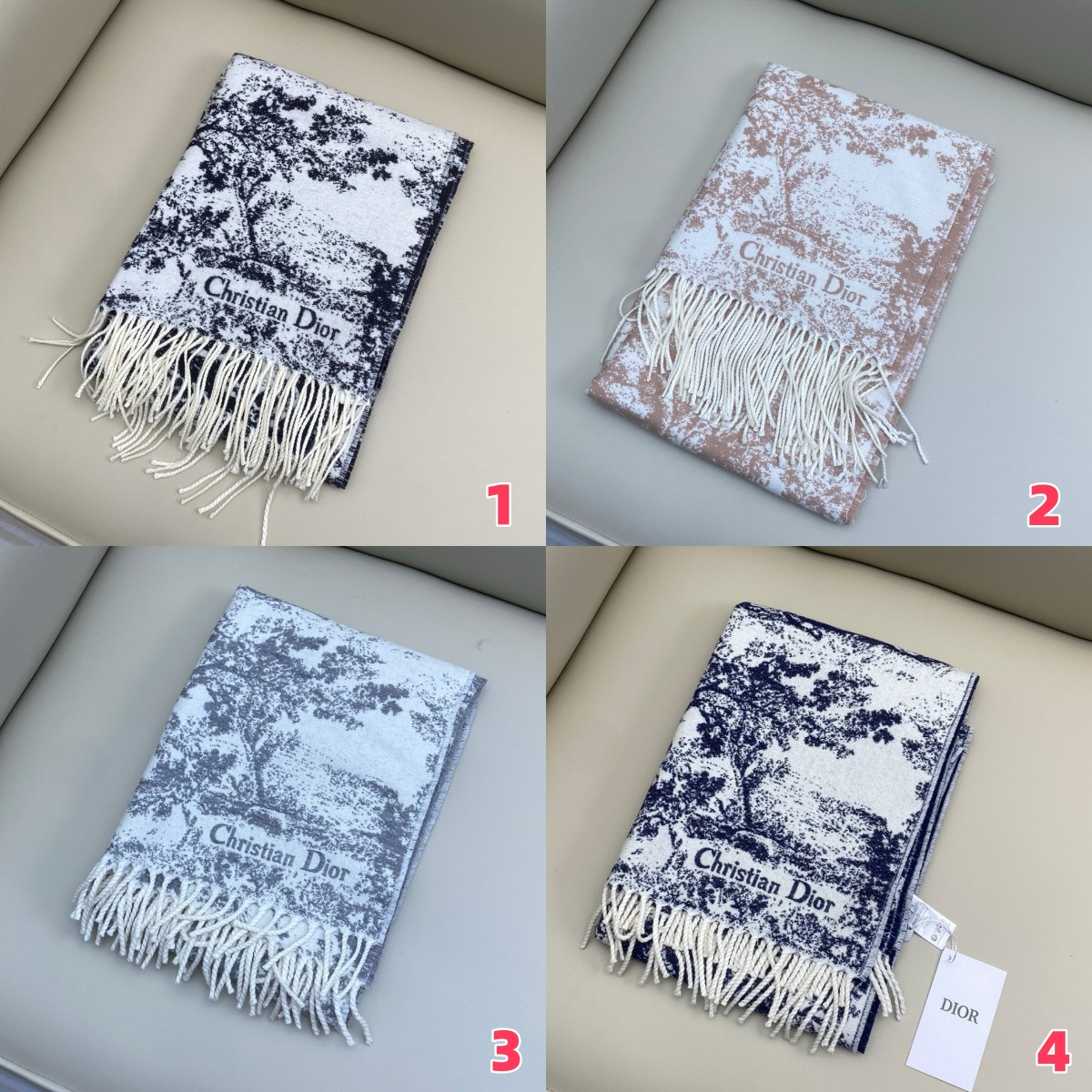D10r scarf 200x45cm 59% cashmere 41% wool