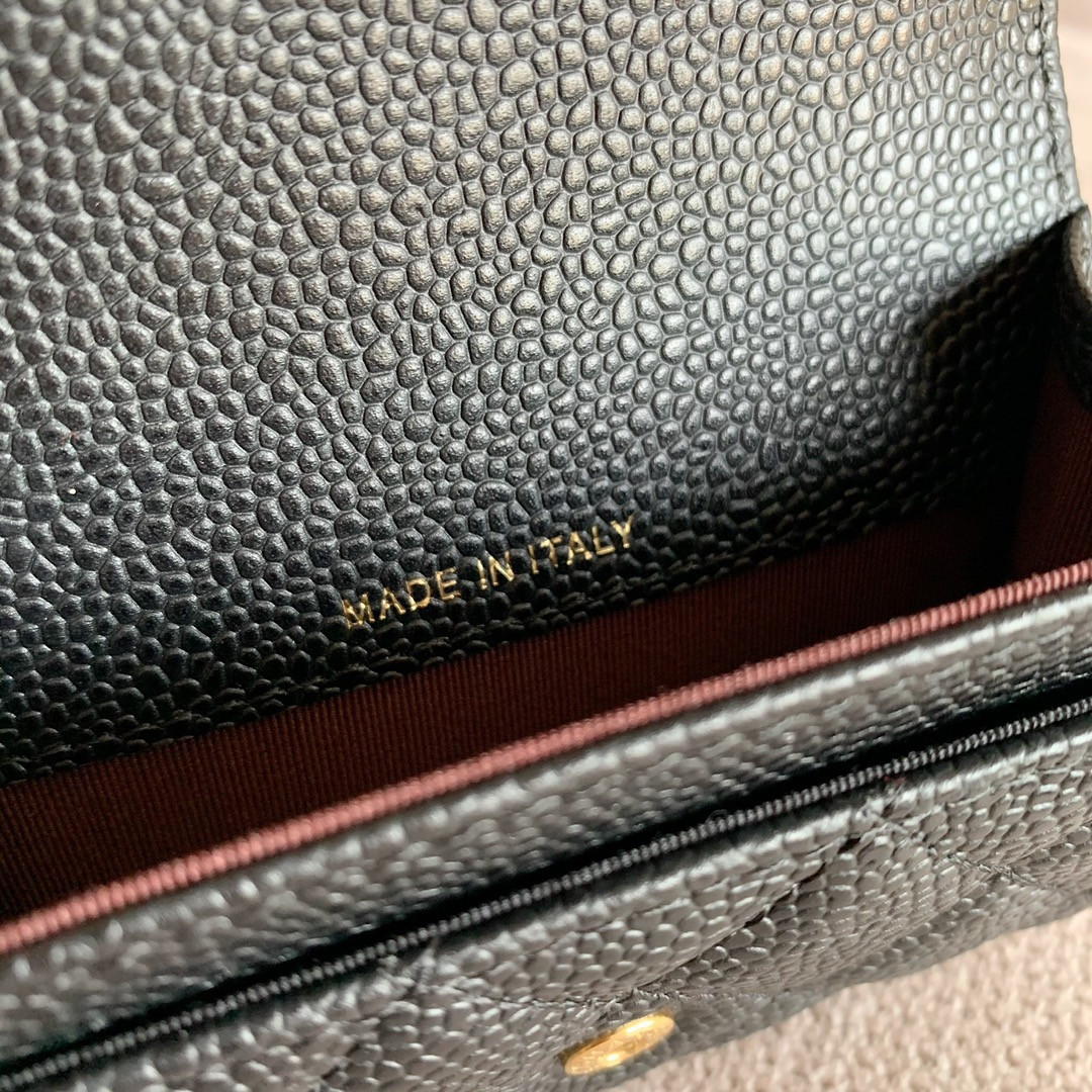 Ch**el CF CLASSIC FLAP COIN PURSE CARD HOLDER